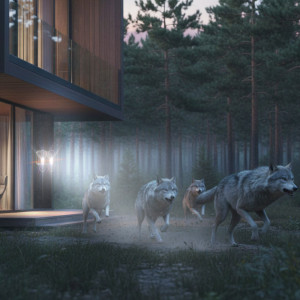 Innovative ultrasonic stationary animal and bird repeller GRAD Duos Pro