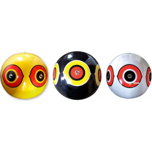 Bird repeller "Predator's eye", set of 3 vinyl balls