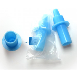 Mouthpiece for the breathalyzer "Universal" round 