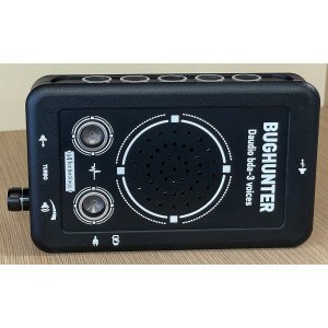 Microphone and dictaphone jammer "BugHunter DAudio BDA-3 Voices" with a remote control 