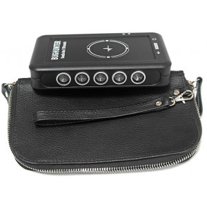 Leather clutch bag for BugHunter BDA-2 Ultrasonic and BDA-3 Voices
