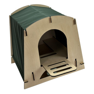 Nest for laying hens "SITITEK Nasedka" green