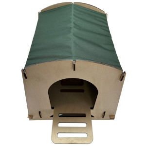 Nest for laying hens "SITITEK Nasedka" green