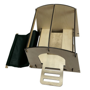 Nest for laying hens "SITITEK Nasedka" green