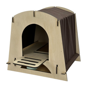 Nest for laying hens "SITITEK Nasedka" brown