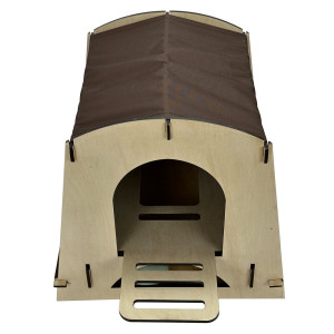 Nest for laying hens "SITITEK Nasedka" brown