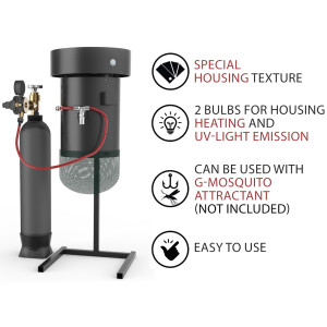 Mosquito killer system GRAD Black G1 ECO