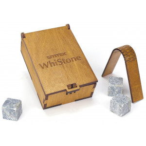 Stones for whiskey with tongs "WhiStone S" (9 stones)