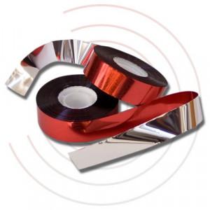 Reflective tape "SITITEK" (200m) red-silver