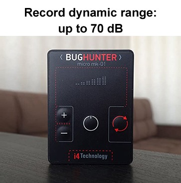 Anti SPY BUG cámara oculta Detector de micrófono Bug Hunter BH-02 Rapid