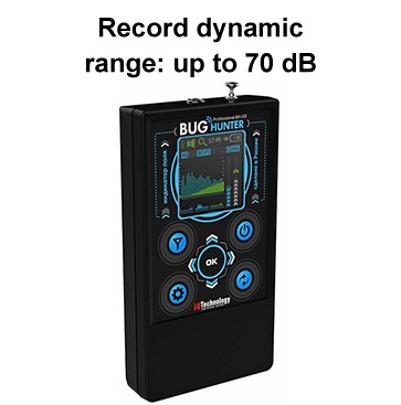Anti SPY BUG cámara oculta Detector de micrófono Bug Hunter BH-02 Rapid