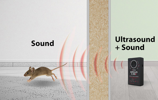 ultrasonic pest repeller Grad А-650D