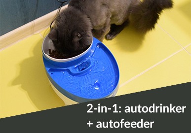 Auto-feeder SITITEK Pets Ice Mini for feeding animals